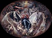 El Greco The Coronation of the Virgin oil painting reproduction